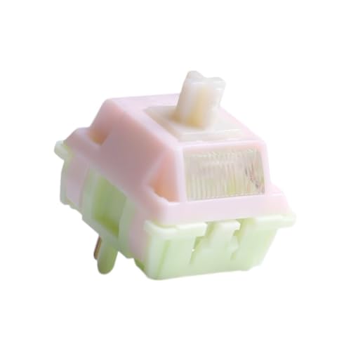 ExotiCore MMD Vivian Switch V2, Benutzerdefinierte Mechanische Tastatur, Vorgeschmierter Linearer Thocky-Schalter(28g,70PCS) von ExotiCore