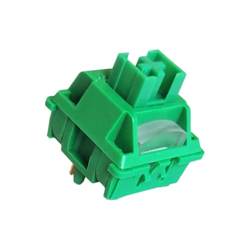 ExotiCore Outemu Green Switch, 5Pin Silent Tactile Factory-Lubed Schalter für Mechanische Tastatur(90PCS) von ExotiCore