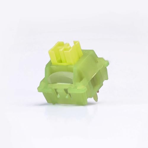 ExotiCore Outemu Lime V3 Switch, Leiser Taktiler Vorgeschmierter Schalter für Mechanische Tastaturen(110PCS) von ExotiCore