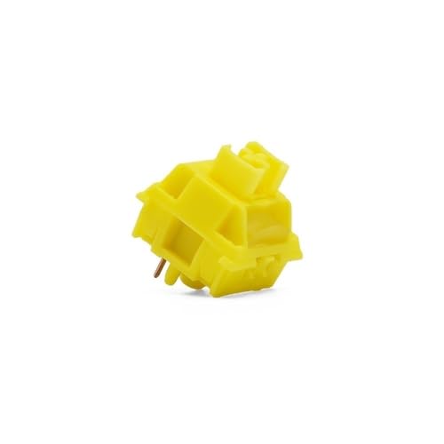 ExotiCore Outemu Pear Switch, 5Pin Taktiler Thocky Vorgeölter Mechanischer Tastaturschalter(90PCS) von ExotiCore