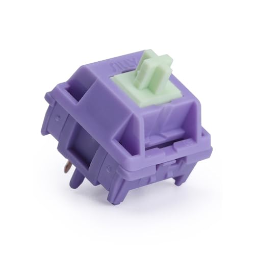 ExotiCore Sillyworks Hyacinth V2 Switch, 5pin Linearer Vorgeschmierter Schalter Für Mechanische Tastaturen(V2,70PCS) von ExotiCore