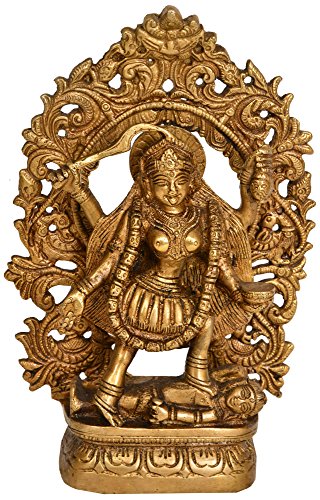 Exotic India Göttin Kali – Messing Statue von Exotic India