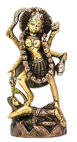 Exotic India Mutter Kali – Messing Statue Exotic India Mutter Kali – Messing Statue von Exotic India