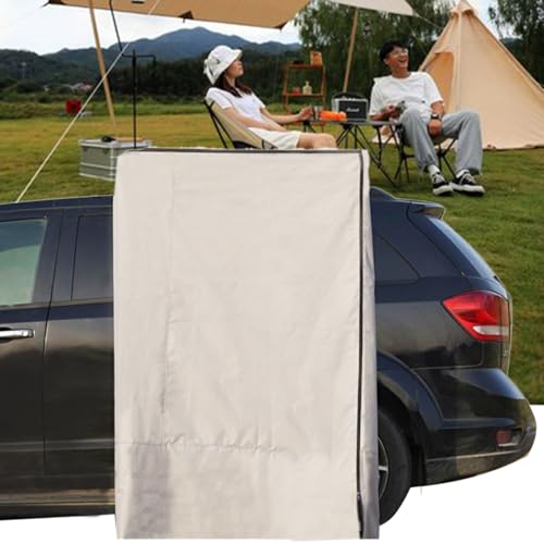 Duschzelt mit Dach, Overland-Duschzelt, Badezimmerzelt fürs SUV-Camping, Duschzelt fürs Auto, tragbares Duschzelt, Toilette, Sichtschutz fürs Camping, Seitendusche fürs Auto,100x100x200cm von ExoticaBlend