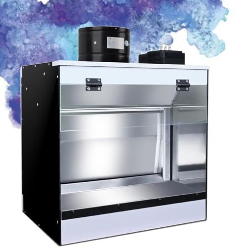 ExoticaBlend Airbrush Kabine Absauganlage Lackierkabine mit LED-Beleuchtung für Malerei Modellbau Lackierarbeiten Handwerk DIY,Diversion-58 * 50 * 40cm ExoticaBlend Airbrush Kabine Absauganlage Lackierkabine mit LED-Beleuchtung für Malerei Modellbau Lackierarbeiten Handwerk DIY,Diversion-58 * 50 * 40cm von ExoticaBlend