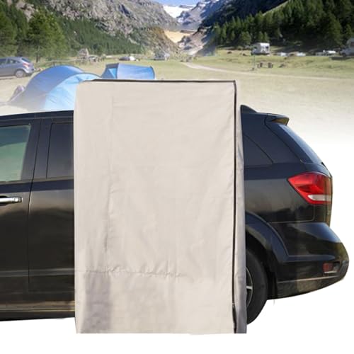 ExoticaBlend Duschzelt fürs Auto, Sichtschutz fürs Camping, Badezimmerzelt fürs Auto – mit Dach, LED Leichtes, tragbares Duschzelt für Camping,120x120x200cm von ExoticaBlend