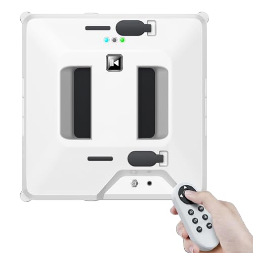ExoticaBlend Fensterputzroboter, Kantenreinigungsmodus, 2-Fach Sprühsystem, Automatischer Fensterputzer Fernbedienung von ExoticaBlend