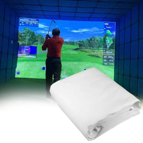 ExoticaBlend Golf Simulator Impact Screen – Projektionswand für Golf von Profis – Professionelle Qualität – Übungsgehäuse für Golf im Sport und im Freien,3m*2m von ExoticaBlend