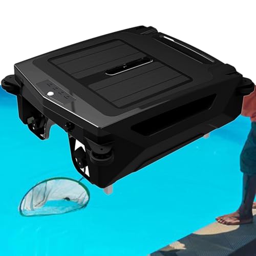 ExoticaBlend Solarbetriebener Pool-Skimmer-Roboter, 80 m² großer automatischer Pool-Skimmer-Reinigungsroboter, mit automatischer Hindernisvermeidung, Poolsauger mit Doppelladefunktion ExoticaBlend Solarbetriebener Pool-Skimmer-Roboter, 80 m² großer automatischer Pool-Skimmer-Reinigungsroboter, mit automatischer Hindernisvermeidung, Poolsauger mit Doppelladefunktion von ExoticaBlend