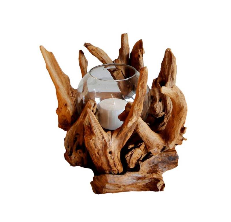 ExotischerLeben Kerzenständer VILLA Wurzelholz inkl. Glass handarbeit ExotischerLeben Kerzenständer VILLA Wurzelholz inkl. Glass handarbeit von ExotischerLeben