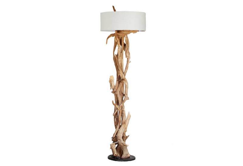 ExotischerLeben Stehlampe Bluma - Design Holz Lampe, Höhe 180 cm, Handarbeit aus Treibholz, E27, Nachhaltig von ExotischerLeben