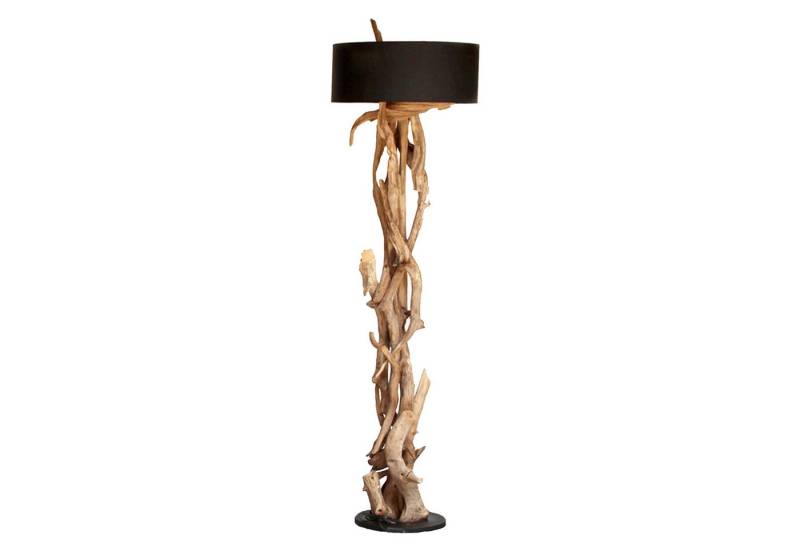 ExotischerLeben Stehlampe Bluma - Design Holz Lampe, Höhe 180 cm, Handarbeit aus Treibholz, E27, Nachhaltig von ExotischerLeben