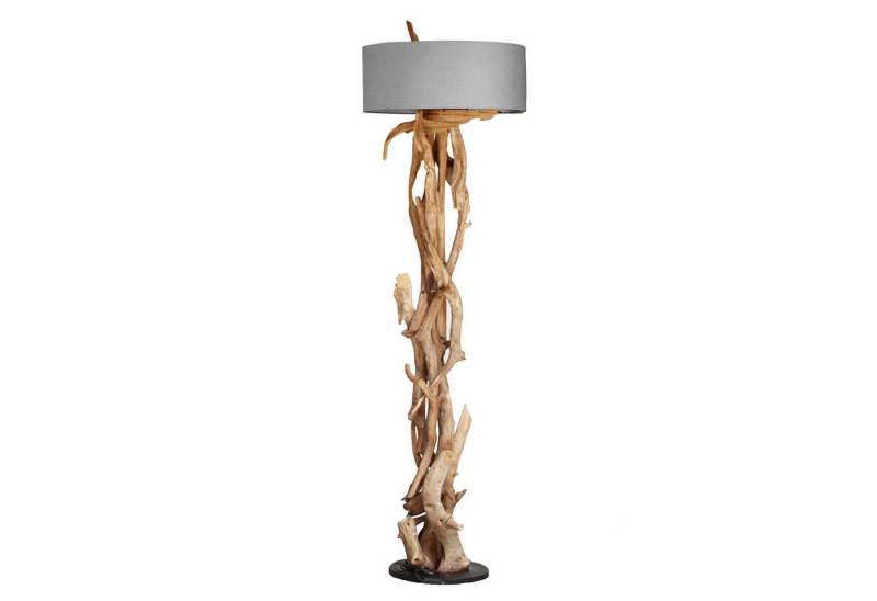 ExotischerLeben Stehlampe Bluma - Design Holz Lampe, Höhe 180 cm, Handarbeit aus Treibholz, E27, Nachhaltig von ExotischerLeben