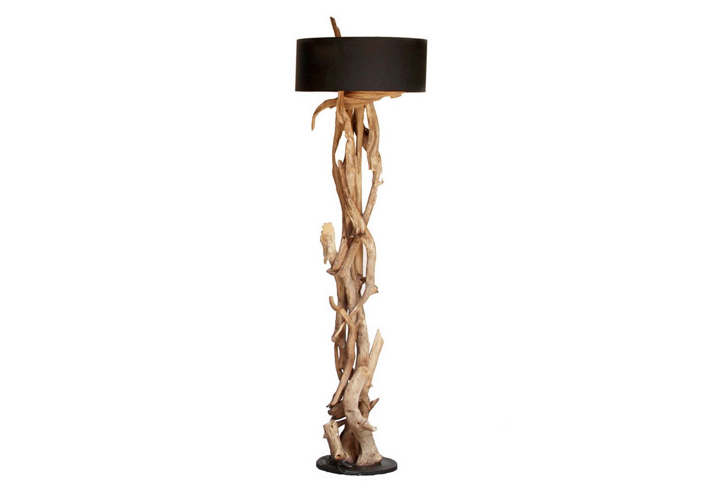 ExotischerLeben Stehlampe Bluma - Design Holz Lampe, Höhe 180 cm, Handarbeit aus Treibholz, E27, Nachhaltig ExotischerLeben Stehlampe Bluma - Design Holz Lampe, Höhe 180 cm, Handarbeit aus Treibholz, E27, Nachhaltig von ExotischerLeben