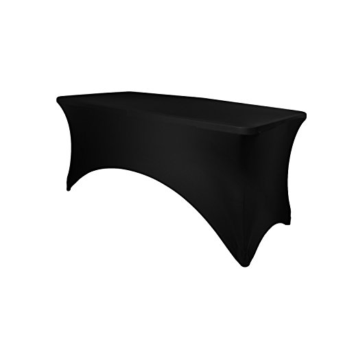 Expand Tischhusse, Tischcover Schwarz - Tisch Husse, Cover als Tischdecke - 140cm bis 160cm - Geschlossen - Stretch Expand Tischhusse, Tischcover Schwarz - Tisch Husse, Cover als Tischdecke - 140cm bis 160cm - Geschlossen - Stretch von Expand