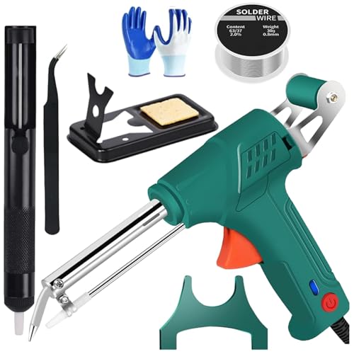 Internally Heated Industrial Laser Welding Tools,Multifunctional Hand Held Welding Machine,Light Weight Soldering Gun Set,Portable Welder Machine for Metal,Automotive,Home DIY,Easy to Use(Grün,Externa von Explcior