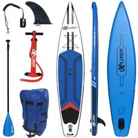 EXPLORER Inflatable SUP-Board "Tourer", (6 tlg., mit Paddel, Pumpe und Transportrucksack) von Explorer