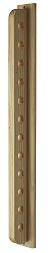 Expovinalia Natural Weinregal Wand, Kiefer, rustikal, 85 x 8 x 8 cm von Expovinalia