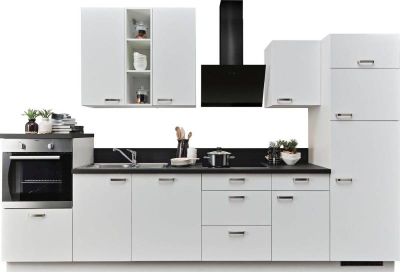 Express Küchen Küchenzeile Bari, Soft-Close-Funktion und Vollauszügen, vormontiert, Breite 340 cm von Express Küchen