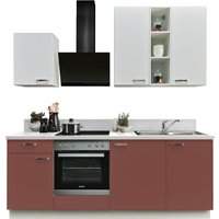 Express Küchen Küchenzeile "Bari", Soft-Close-Funktion und Vollauszug, vormontiert, Breite 220 cm von Express Küchen