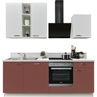Express Küchen Küchenzeile "Bari", mit Soft-Close-Funktion und Vollauszug, vormontiert, Breite 220 cm von Express Küchen