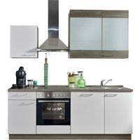 Express Küchen Küchenzeile Trea, ohne E-Geräte, vormontiert, mit Vollauszug und Soft-Close-Funktion, Breite 220 cm Express Küchen Küchenzeile Trea, ohne E-Geräte, vormontiert, mit Vollauszug und Soft-Close-Funktion, Breite 220 cm von Express Küchen