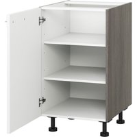 KOCHSTATION Unterschrank "KS-Trea U60", zwei Einlegeböden, Breite 60 cm, Höhe 75 cm, mit verstellbaren Füßen von Kochstation