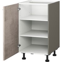 KOCHSTATION Unterschrank "KS-Trea U60", zwei Einlegeböden, Breite 60 cm, Höhe 75 cm, mit verstellbaren Füßen KOCHSTATION Unterschrank "KS-Trea U60", zwei Einlegeböden, Breite 60 cm, Höhe 75 cm, mit verstellbaren Füßen von Kochstation
