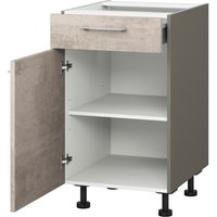 KOCHSTATION Unterschrank "KS-Trea US50", mit einem Auszug und einer Tür, Einlegeboden, Breite 50 cm, Höhe 75 cm KOCHSTATION Unterschrank "KS-Trea US50", mit einem Auszug und einer Tür, Einlegeboden, Breite 50 cm, Höhe 75 cm von Kochstation