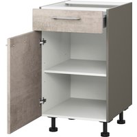 KOCHSTATION Unterschrank "KS-Trea US60", mit einem Auszug und einer Tür, Einlegeboden, Breite 60 cm, Höhe 75 cm KOCHSTATION Unterschrank "KS-Trea US60", mit einem Auszug und einer Tür, Einlegeboden, Breite 60 cm, Höhe 75 cm von Kochstation