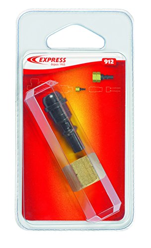 Lötkolben Set - Lötlampe mit Piezozündung - Dachrinnen Lötset - Schweißbrenner - Lötzubehör - Zusatznippel für Schnellkupplung 911 - EXPRESS von Express