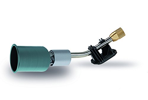 Lötkolben Set - Lötlampe mit Piezozündung - Dachrinnen Lötset - Schweißbrenner - Brenner/Brennerkopf aus Titan mit Pyrozündung Ø 50mm, Leistung 50kW + Hals 130mm - EXPRESS von Express