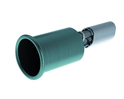 Lötkolben Set - Lötlampe mit Piezozündung - Dachrinnen Lötset - Schweißbrenner - Brenner/Brennerkopf aus Titan mit Pyrozündung Ø 50mm, Leistung 50kW - EXPRESS von GUILBERT EXPRESS