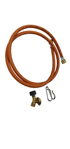 Lötkolben Set - Lötlampe mit Piezozündung - Dachrinnen Lötset - Schweißbrenner - Lötzubehör - Adapterkit für das Unkrautjäten, bestehend aus einem 1,50 m langen Schlauch + 1 Ventil - EXPRESS Lötkolben Set - Lötlampe mit Piezozündung - Dachrinnen Lötset - Schweißbrenner - Lötzubehör - Adapterkit für das Unkrautjäten, bestehend aus einem 1,50 m langen Schlauch + 1 Ventil - EXPRESS von Express