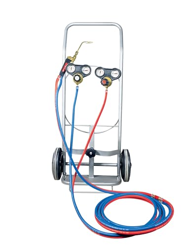 Lötkolben Set - Lötlampe mit Piezozündung - Dachrinnen Lötset - Schweißbrenner - Lötzubehör - Autogen Schweißbrenner Set KORO-Station + Wagen (ohne O/A-Flaschen) unter Stretchfolie - EXPRESS von Express