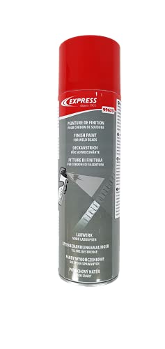 Lötkolben Set - Lötlampe mit Piezozündung - Dachrinnen Lötset - Schweißbrenner - Lötzubehör - Deckanstrichen in Sprühdosen - für Schweißnähte - Inhalt: 500ml - Farbe: quarzgrau - EXPRESS von Express