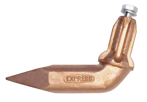 Lötkolben Set - Lötlampe mit Piezozündung - Dachrinnen Lötset - Schweißbrenner - Lötzubehör - Diamantförmige Kupferspitze für Express-Lötkolben - Geiwcht: 233g - EXPRESS von Express