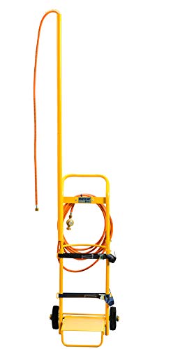 Zubehör für Lötkolben - Dachdeckerlötkolben - Schweißbrenner - Ersatzteile - Zusammenklappbarer Gasflaschenträger - Rollwagen mit Spanngurten und Sicherheitsstange - 13kg bis 35kg - EXPRESS von EXPRESS