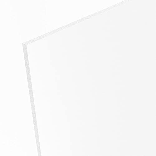 10mm FOREX® Platte 100x50 cm weiß PVC Hartschaum von ExpressZuschnitt.de