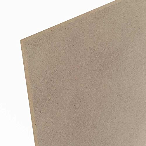 10mm MDF Platte 50x25 cm roh von ExpressZuschnitt.de