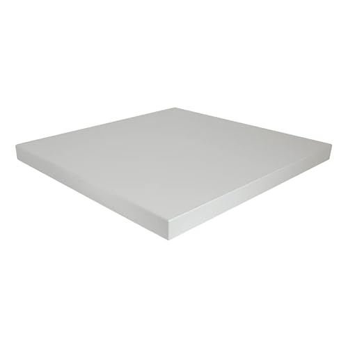 Dekorspanplatte Frontweiß Miniperl Spanplatte als Tischplatte, Schreibtischplatte, Laden- & Möbelbau, Maße: 70 x 50 cm, Stärke: 16 mm von ExpressZuschnitt.de