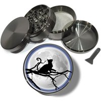 Katze Mit Vollmondmühle, Halloweenmühle Fänger, Kräutermühlen, Witchy Grinders, Extra Große Grinder, 5-Teilige Gewürzmühle Katze Mit Vollmondmühle, Halloweenmühle Fänger, Kräutermühlen, Witchy Grinders, Extra Große Grinder, 5-Teilige Gewürzmühle von ExpressionGifts