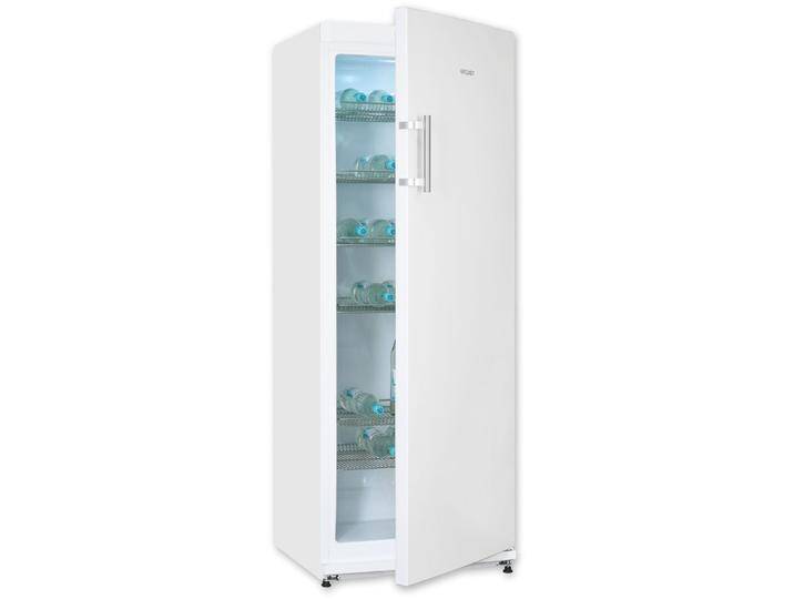 EXQUISIT Getränkekühlschrank GKS31-V-H-280E weiss , E (A-G), silber (weiß), B:60cm H:163cm T:62cm, Kühlschränke von Exquisit