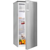 exquisit Kühlschrank "KS185-4-HE-040E", KS185-4-HE-040E inoxlook, 122 cm hoch, 55 cm breit von Exquisit