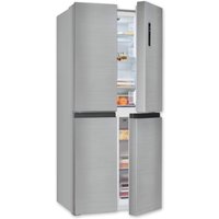 exquisit Multi Door "MD425-150-040C inoxlook" 180 cm hoch 79 cm breit exquisit Multi Door "MD425-150-040C inoxlook" 180 cm hoch 79 cm breit von Exquisit