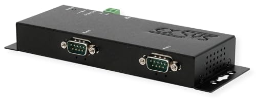EX-6112-2 Ethernet zu Seriell 2 x RS-232 mit 9 Pin Stecker von Exsys