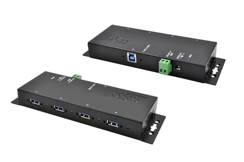 EXSYS EX-1183HMVS-2-4 Ports USB 3.2 Gen1 Metall HUB mit Überspannungsschutz EXSYS EX-1183HMVS-2-4 Ports USB 3.2 Gen1 Metall HUB mit Überspannungsschutz von Exsys