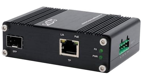 EXSYS EX-60340 Industrial Media Konverter 60W SFP -40°C bis +75°C von Exsys