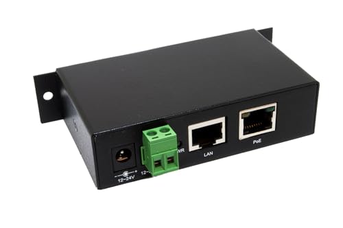 ExSys EX-6007PoE -Power Over Ethernet (PoE) Injektor fürGigabit IEEE 802.3af / at Power von Exsys