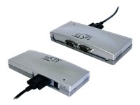 Exsys EX-1332V USB 1.1 Konverter 2X seriell RS232, verschraubbar von Exsys